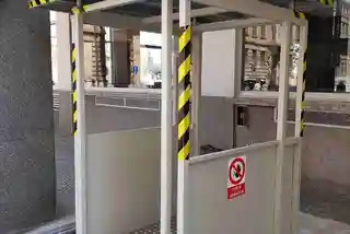 New elevator in Revolutionary Street