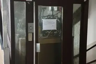 new elevator in Jinonick