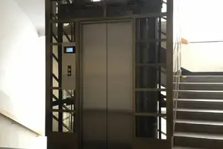 passenger lift, Tesnov - Prague